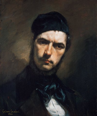 Portret van H. J. van Wisselingh door Gustave Courbet